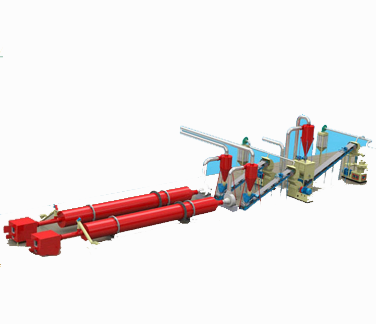 8-10t/h wood fuel pellet manufacture line biomass pellet mill